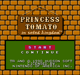 Princess Tomato in Salad Kingdom